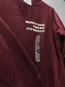 NEW Maroon Graphic DNMX Sweatshirt