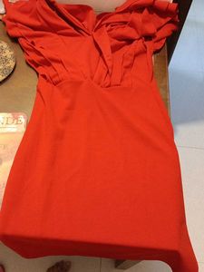 Red Dress Bodycon, Strechable