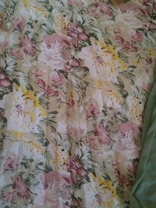 Girls Frock Three Piece Legging And Belt