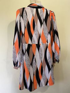 Printed Shirt Dress