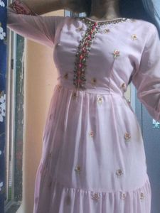 Elegant Pink Kurta Set