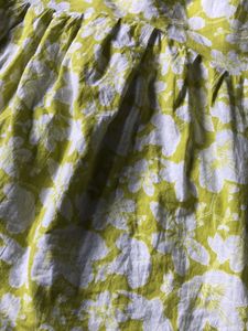 short kurti green floral!