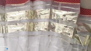 White Organza Rajputi Poshak 💗