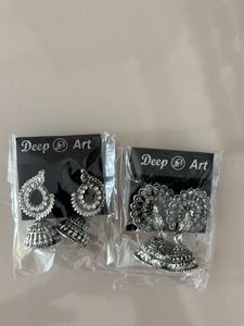 Deep Art Jhumka Earrings