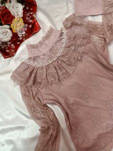 Elegant Lace Ruffle Top💕