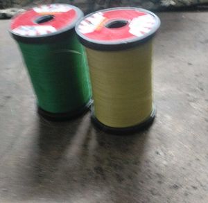 Green & Yellow Thread Spools Hero Plus 650-700 Wet