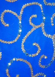 price dropped on Elegant Blue Saree