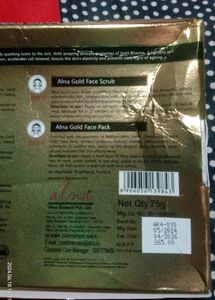 ALNA Gold Shining Facial Kit