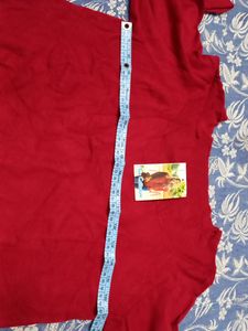 Red Boat Neck Sweater