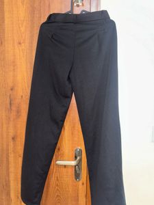 Black Wide Leg Trousers