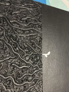 Textured Black Artwork