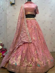 Beautiful Like Peach Lehenga Choli