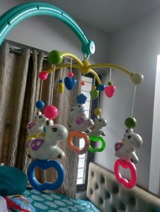 BabyGo Musical Rotating Crib Hanging Toy