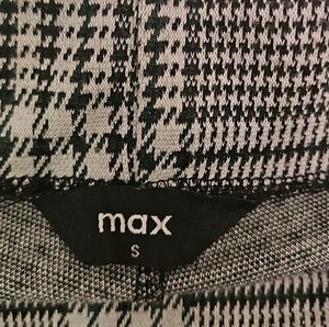 Formal Black And White Pattern Pants