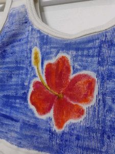 Cute floral Pinterest tank top