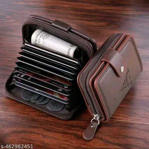 Brown Zipper Wallet