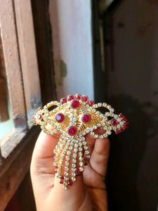 Hair Clip with Rhinestones