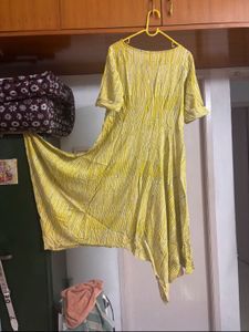 Stylish Yellowish-Green Dress / Kurta
