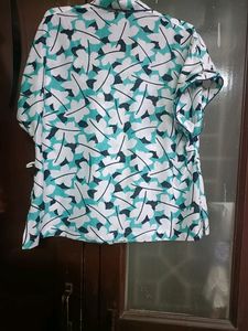 Imported Shirt Style Top For Women In Xxl Size