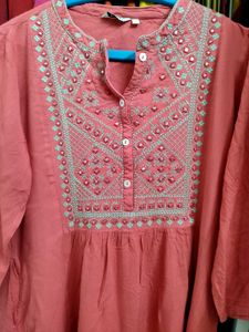 A-line Kurta With Defect