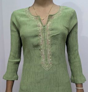 Biba Green Kurti
