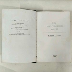 The Post American World Book