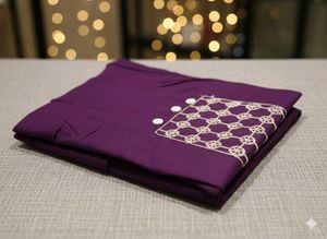 Elegant Purple Kurta