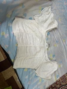 White Crop Top