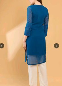 Elegant Blue Kurta