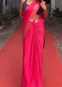 Elegant Pink Saree