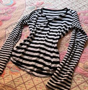 Emo Punk Long Sleeves Top