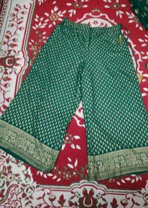New Elegant Green &amp; Gold Kurta