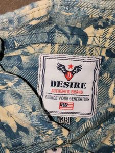 Floral Checkered Men's Shirt