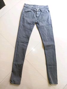 Gold Sparkel Grey Jeans