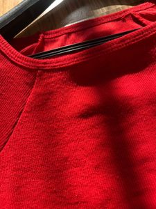 Red Crop Top