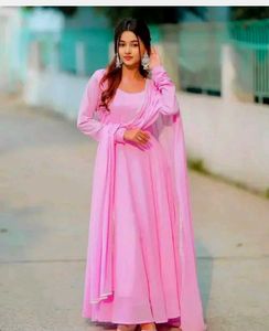 Elegant Pink Kurta Set