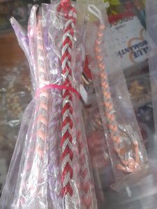 Friendship Band Silver Jari Thread