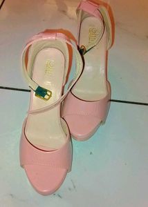 Peach Colour Heels 👠