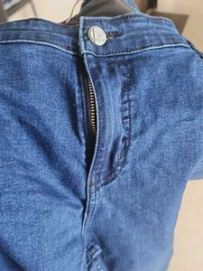 Denim Capri Pants