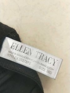 36D Black Bra