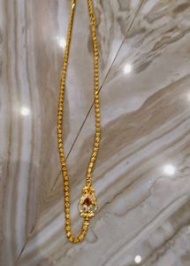 2 Gold Plated Peacock Pendant Chain
