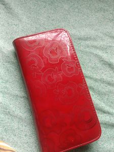 New Hand Purse Pu Leather Red ♥️ Colour