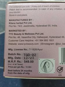 TYC DAY SPF-30