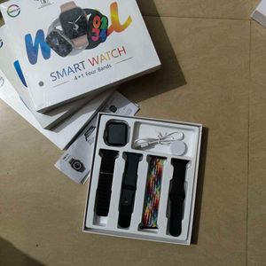 4 Different Strap Watch
