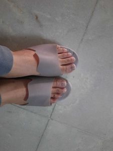 Lavender Joint Heel Sandel