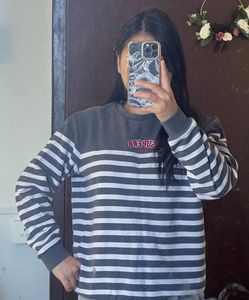 Striped Pullover Sweater