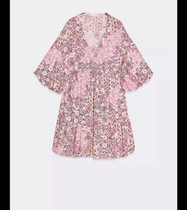 Zara Floral Print Mini Dress