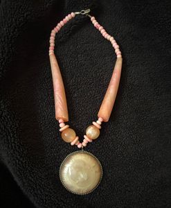 Vintage Pink Neckpiece