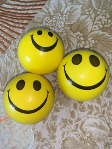 Smiley Balls New 3pc Combo