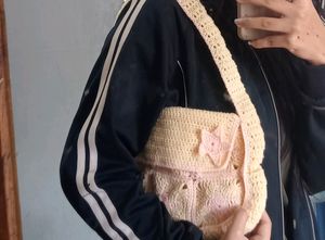 Star Crochet Shoulder Bag